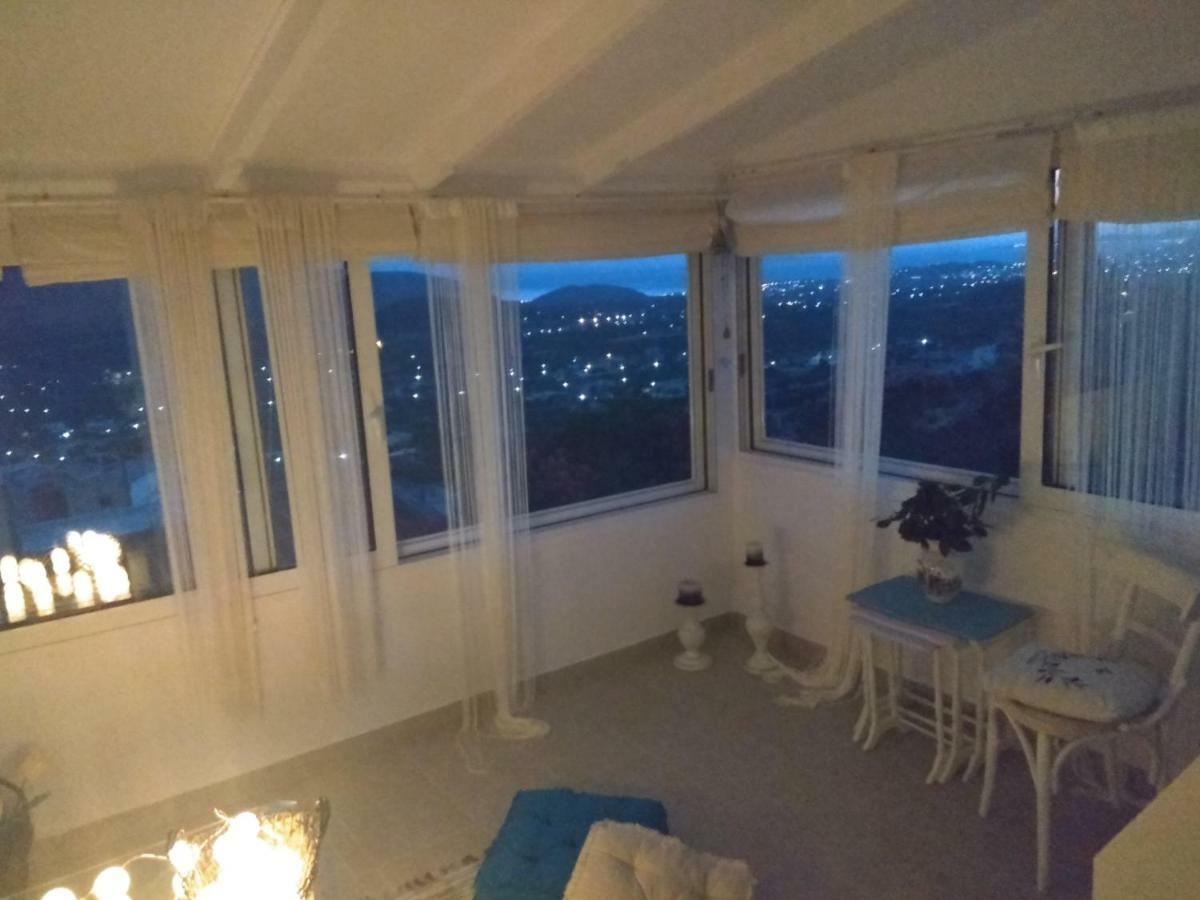 Outstanding Panoramic View, 10΄ Beach, 20΄ Airport Olimbos Exteriör bild